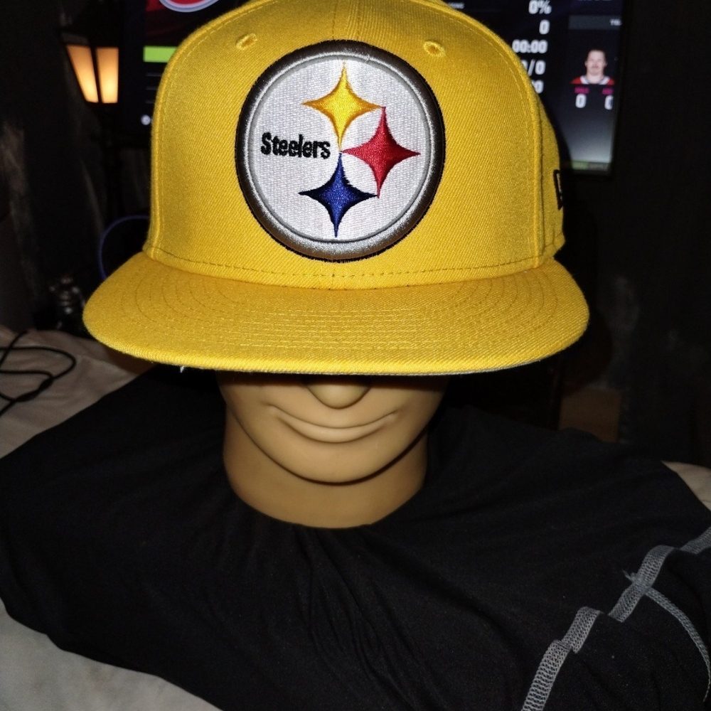 New Era Yellow Steelers Hat